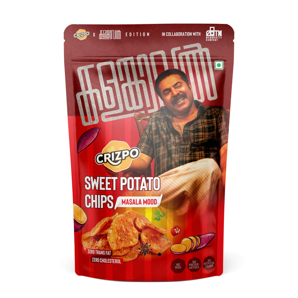 Crizpo Sweet Potato Chips - Masala Mood (Kalamkaval Edition)