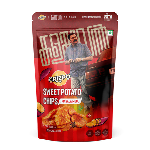 Crizpo Sweet Potato Chips - Masala Mood (Kalamkaval Edition)